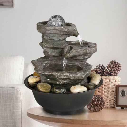 pond water fountains - pond fountain installation trench with conduit