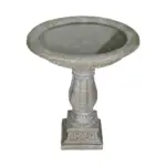 23"H-Fibre Reinforced Concrete Garden Antique Birdbaths